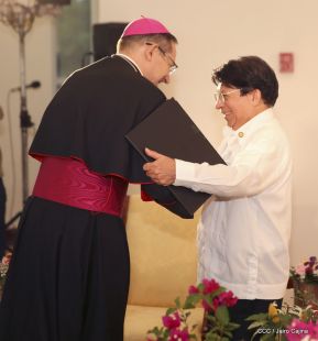  Nuevos embajadores entregaron cartas credenciales al presidente Daniel Ortega