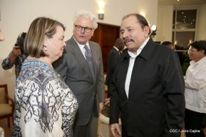  Nuevos embajadores entregaron cartas credenciales al presidente Daniel Ortega