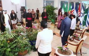  Nuevos embajadores entregaron cartas credenciales al presidente Daniel Ortega