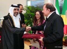  Nuevos embajadores entregaron cartas credenciales al presidente Daniel Ortega