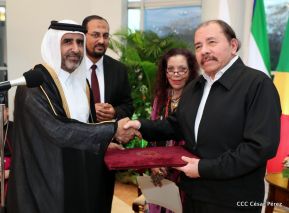  Nuevos embajadores entregaron cartas credenciales al presidente Daniel Ortega