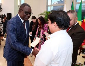  Nuevos embajadores entregaron cartas credenciales al presidente Daniel Ortega