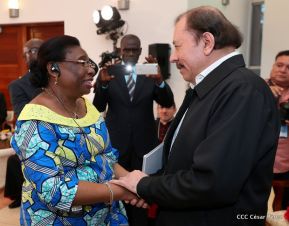  Nuevos embajadores entregaron cartas credenciales al presidente Daniel Ortega