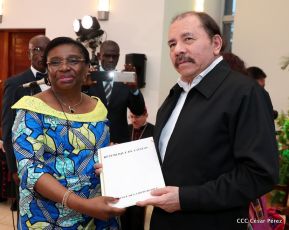  Nuevos embajadores entregaron cartas credenciales al presidente Daniel Ortega