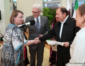  Nuevos embajadores entregaron cartas credenciales al presidente Daniel Ortega
