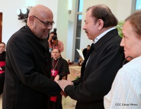  Nuevos embajadores entregaron cartas credenciales al presidente Daniel Ortega