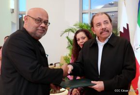  Nuevos embajadores entregaron cartas credenciales al presidente Daniel Ortega
