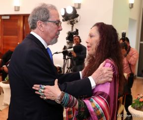  Nuevos embajadores entregaron cartas credenciales al presidente Daniel Ortega