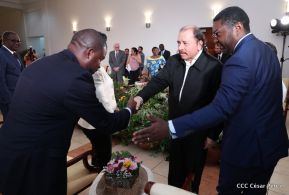  Nuevos embajadores entregaron cartas credenciales al presidente Daniel Ortega