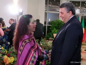  Nuevos embajadores entregaron cartas credenciales al presidente Daniel Ortega