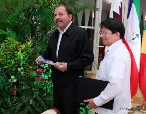  Nuevos embajadores entregaron cartas credenciales al presidente Daniel Ortega