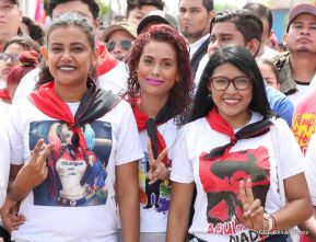 Conmemoración del 124 aniversario natal del general Augusto C. Sandino