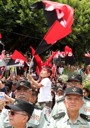Conmemoración del 124 aniversario natal del general Augusto C. Sandino