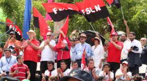 Conmemoración del 124 aniversario natal del general Augusto C. Sandino