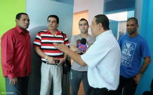 Previo verbal del combate entre "El Matador" Mayorga y "Checho" Ortiz