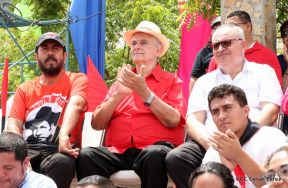 Conmemoración del 124 aniversario natal del general Augusto C. Sandino