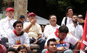 Conmemoración del 124 aniversario natal del general Augusto C. Sandino