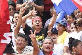 Conmemoración del 124 aniversario natal del general Augusto C. Sandino