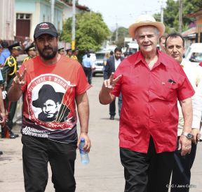 Conmemoración del 124 aniversario natal del general Augusto C. Sandino