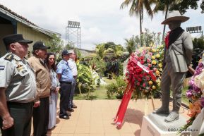 Conmemoración del 124 aniversario natal del general Augusto C. Sandino
