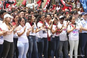 Conmemoración del 124 aniversario natal del general Augusto C. Sandino