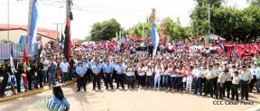 Conmemoración del 124 aniversario natal del general Augusto C. Sandino