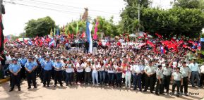 Conmemoración del 124 aniversario natal del general Augusto C. Sandino
