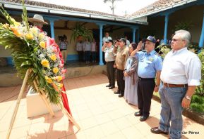 Conmemoración del 124 aniversario natal del general Augusto C. Sandino