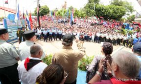 Conmemoración del 124 aniversario natal del general Augusto C. Sandino