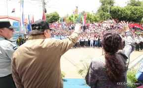 Conmemoración del 124 aniversario natal del general Augusto C. Sandino