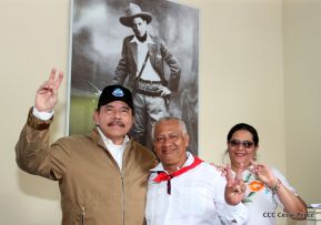 Conmemoración del 124 aniversario natal del general Augusto C. Sandino