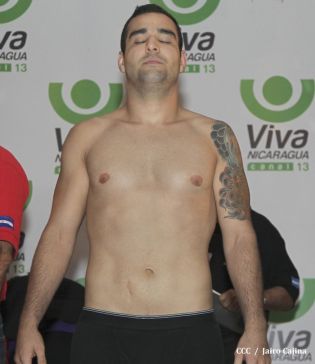 Pesaje de Ricardo El Matador Mayorga y Checho Ortiz