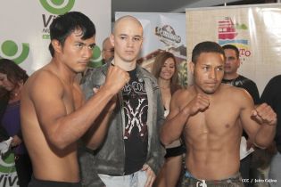 Pesaje de Ricardo El Matador Mayorga y Checho Ortiz