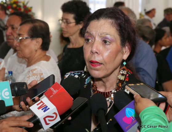 Presidente Daniel condecora póstumamente al compañero Raúl Venerio