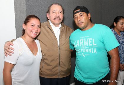 Presidente Daniel condecora póstumamente al compañero Raúl Venerio