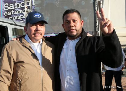 Presidente Daniel condecora póstumamente al compañero Raúl Venerio