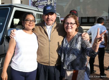 Presidente Daniel condecora póstumamente al compañero Raúl Venerio