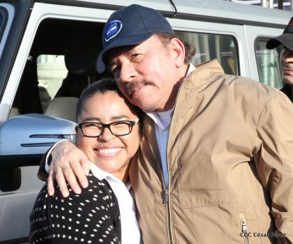 Presidente Daniel condecora póstumamente al compañero Raúl Venerio