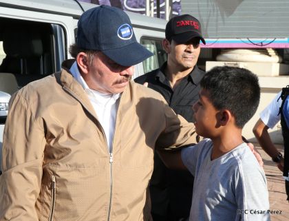 Presidente Daniel condecora póstumamente al compañero Raúl Venerio