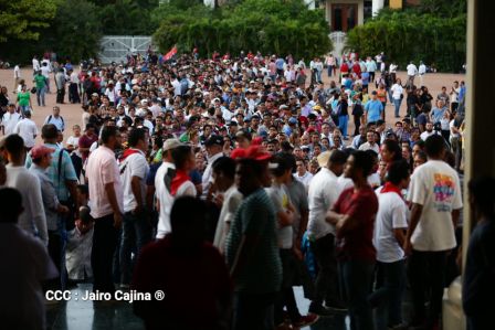 Reconocimiento al Héroe de la Paz y del Amor, Compañero Bismarck Martínez