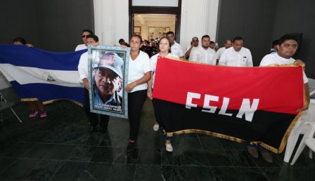 Reconocimiento al Héroe de la Paz y del Amor, Compañero Bismarck Martínez