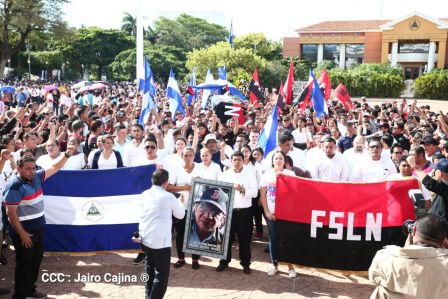 Reconocimiento al Héroe de la Paz y del Amor, Compañero Bismarck Martínez