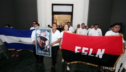 Reconocimiento al Héroe de la Paz y del Amor, Compañero Bismarck Martínez