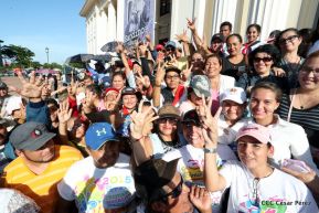 Homenaje al héroe del amor Bismarck Martínez