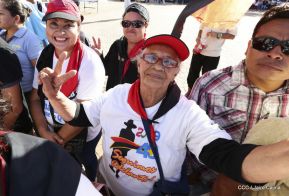 Homenaje al héroe del amor Bismarck Martínez