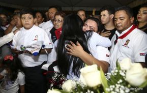 Homenaje al héroe del amor Bismarck Martínez