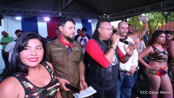 Así se conmemoró 40 años del repliegue de Diriamba a San Gregorio