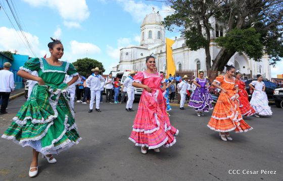 Así se conmemoró 40 años del repliegue de Diriamba a San Gregorio
