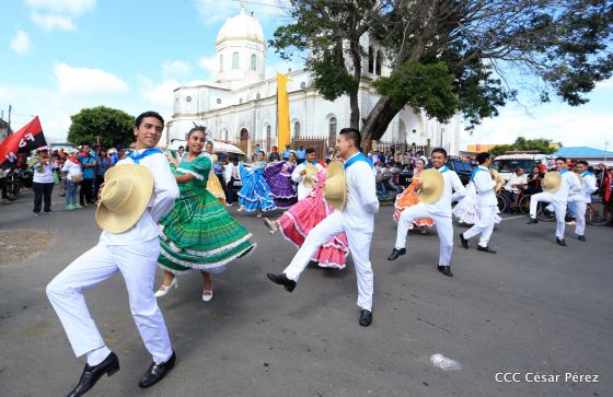 Así se conmemoró 40 años del repliegue de Diriamba a San Gregorio