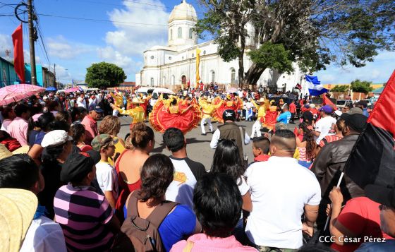 Así se conmemoró 40 años del repliegue de Diriamba a San Gregorio
